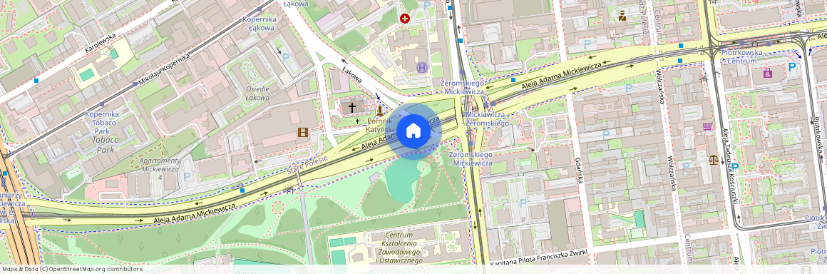 al. Mickiewicza, Łódź