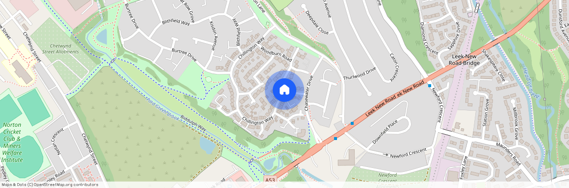 Chillington Way, Stoke On Trent