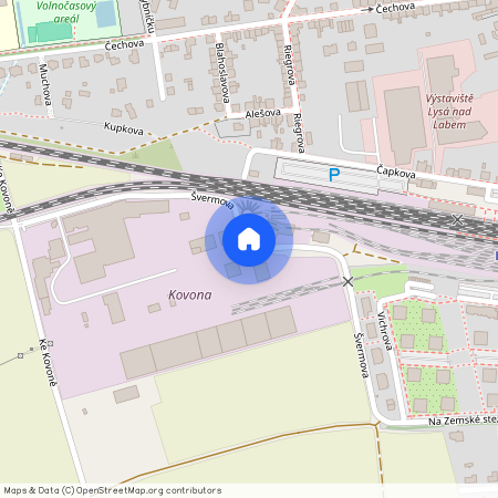 ulice Švermova, Lysá nad Labem