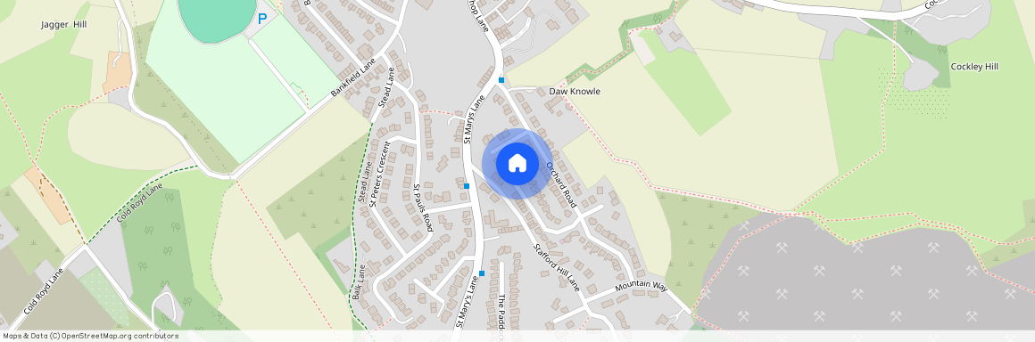 St. Marys Lane, Huddersfield, West Yorkshire, HD5