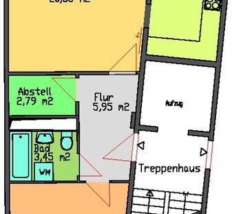 Helle 2-Raum-Wohnung im grünen Birkenpark - Foto 1