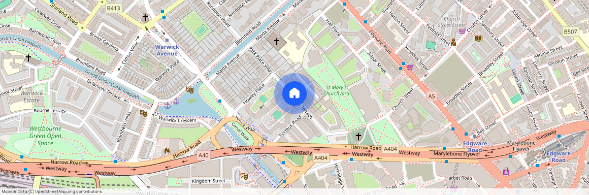 St Mary's Mansions, St Mary's Terrace, London, W2