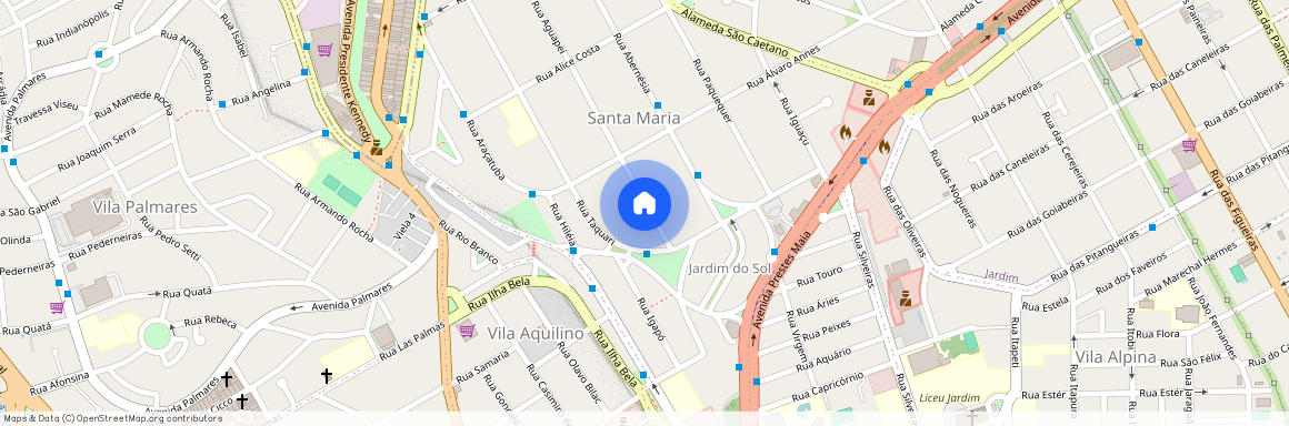 Rua Aguapeí, 89 - Santa Maria, Santo André - SP