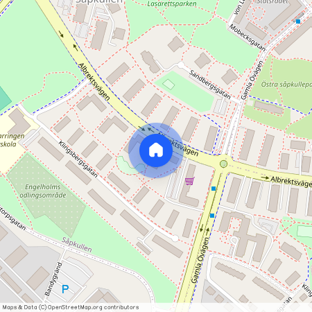 Albrektsvägen 127 C, Såpkullen