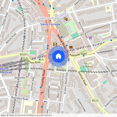 Buckland Crescent, Swiss Cottage, NW3 5DH, London