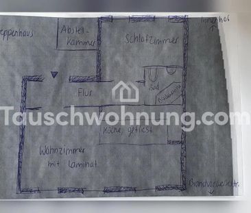 TAUSCHWOHNUNG Gesucht: 100qm mit mind.3Z,frei werden 2x55qm in Ost&... - Photo 1