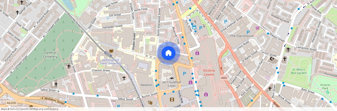 Flat 4.2 Cymbeline House, 26 Shakespeare Street, Nottingham, NG1 4FQ