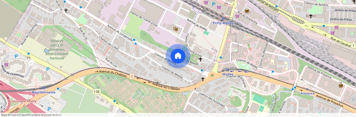 Chemin de Rionza 13, 1020 Renens
