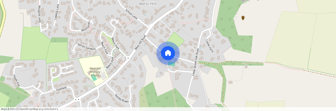 Elsdon Lane, Westhill, Ottery St. Mary, Devon