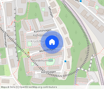 Muskotvägen 4, Hökarängen - Photo 1