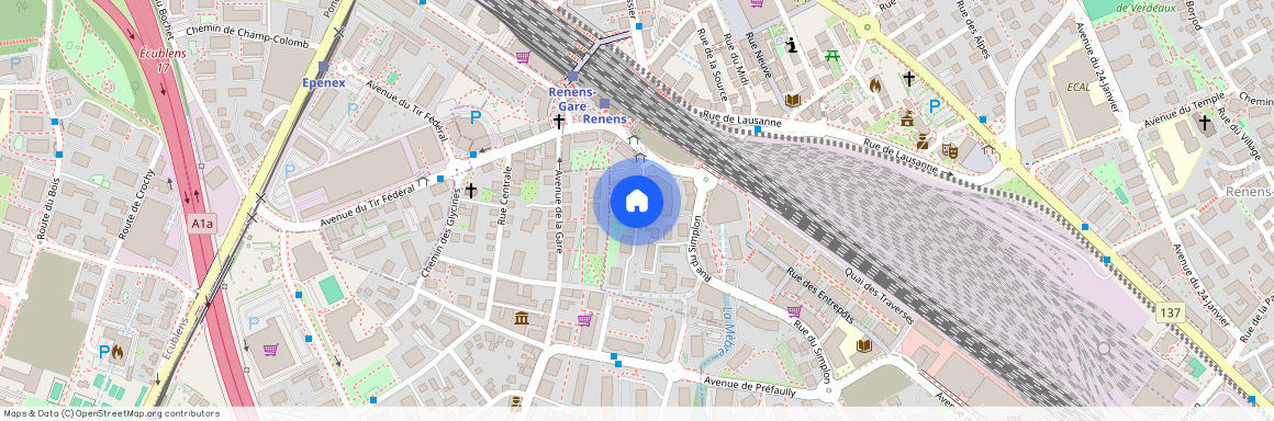 Place de la Gare 12 B, 1020 Renens VD