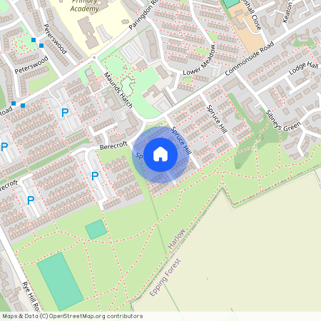 Spruce Hill, HARLOW