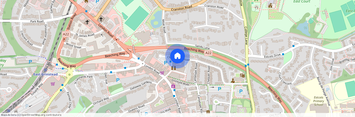 Elizabeth house, Christopher Road, East Grinstead, West Sussex, RH19