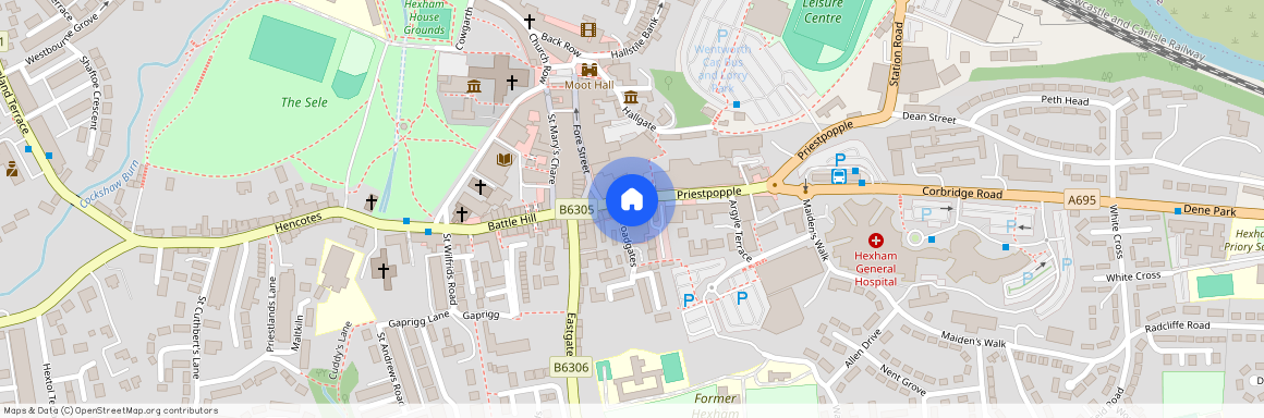 Priestpopple, Hexham, Northumberland, NE46