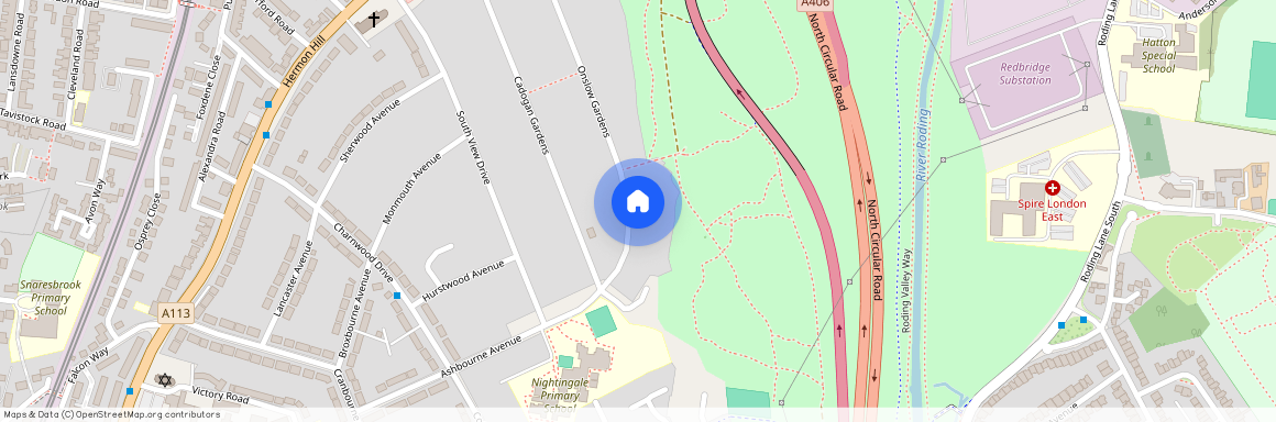 105, Onslow Gardens, London