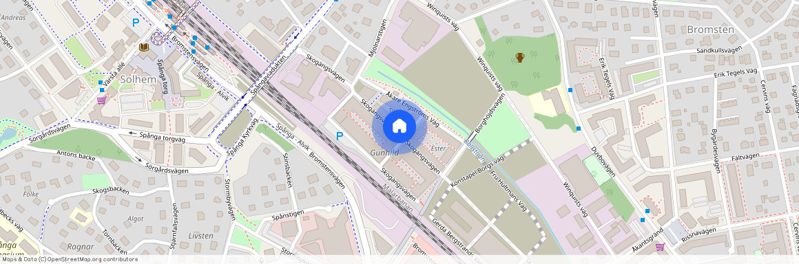 Stockholm, Skogängsvägen, 42A, 16348, Spånga