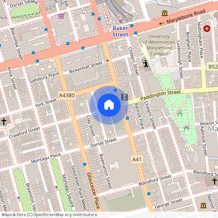 Montagu Row, Marylebone, London, W1U