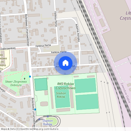 ul. Struga, Raków, Częstochowa, śląskie