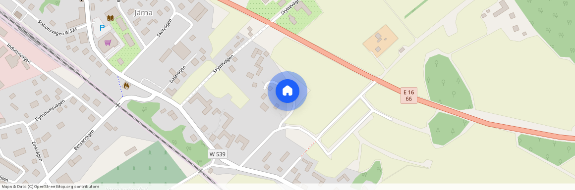 Korsnäsvägen, Dala-Järna