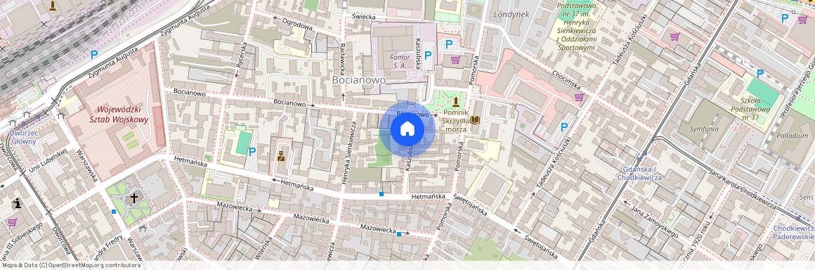 ul. Kaszubska 13, Bocianowo, Bydgoszcz, kujawsko-pomorskie