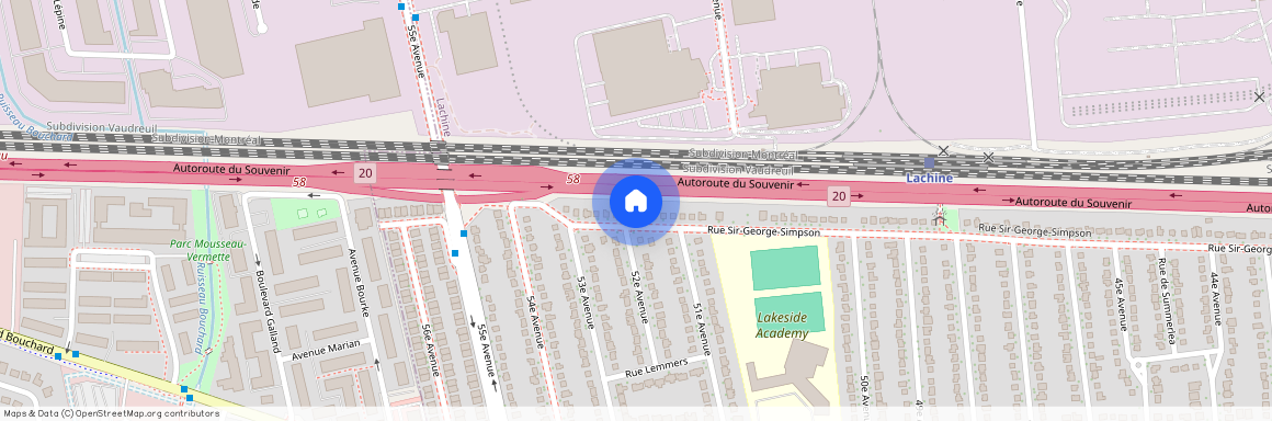 5180 Rue Sir-George-Simpson, H8T1E8, Montréal (Lachine)