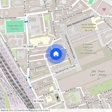 171 Rue du Vieux Moulin, 59000 Lille, France