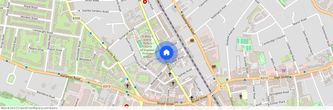 Church Road, Teddington, TW11, London