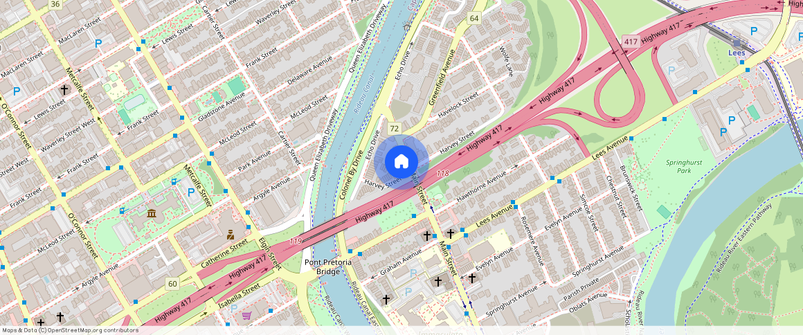 ** Main Street, K1S 1B2, Ottawa