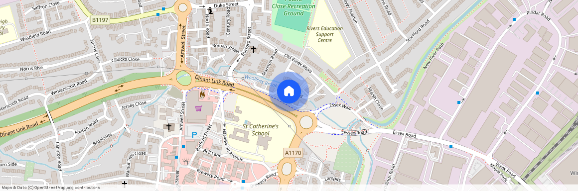 Parrotts Field, Hoddesdon, Hertfordshire