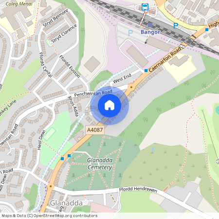 Caernarfon Road, Bangor, Gwynedd, LL57