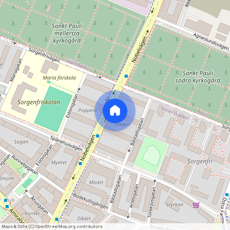 Nobelvägen 119A, Östra Sorgenfri