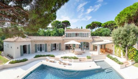 SAINT-TROPEZ - LES PARCS - VILLA 7 CHAMBRES - PISCINE - VUE MER - Photo 4