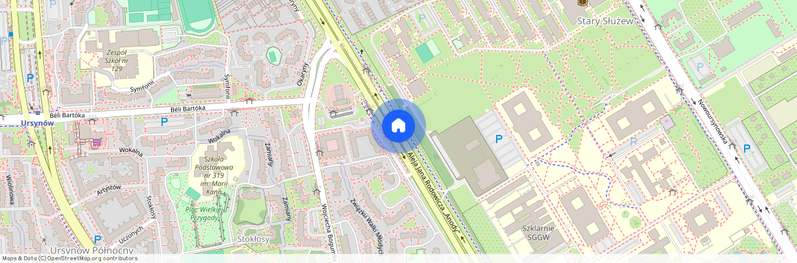 Warszawa, Ursynów, Warszawa, Ursynów, Aleja, Jana, Rodowicza, "Anody"