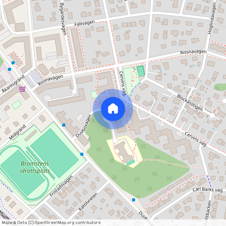 Bromsten, Stockholm, Cervins Väg 17B