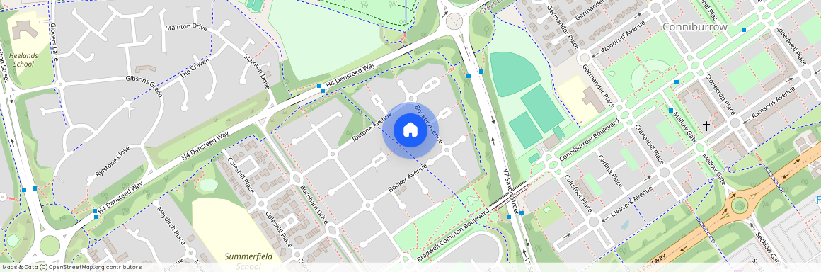 Booker Avenue, Bradwell Common, Milton Keynes, MK13