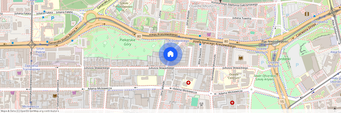 ul. Jana Matejki, Osiedle Młodych, Chełmińskie Przedmieście, Toruń, kujawsko-pomorskie