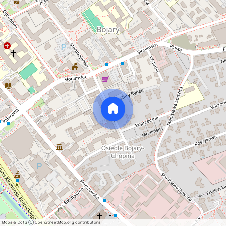 ul. Modlińska, Bojary, Białystok, podlaskie