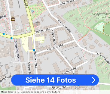 Möblierte 1-Raumwohnung mit Terrasse - Foto 1