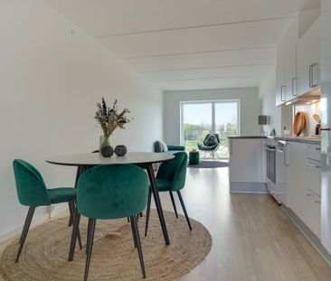 Moderne lejebolig i Odense M med fælles tagterrasse - perfekt til d... - Foto 4