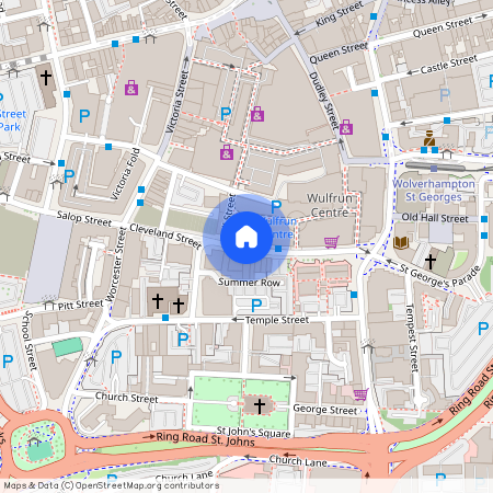 Cleveland Street, Wolverhampton, West Midlands, WV1