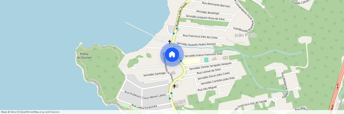 Servidão Natalícia Pereira, João Paulo, Florianópolis - SC, 88030-361, Brazil