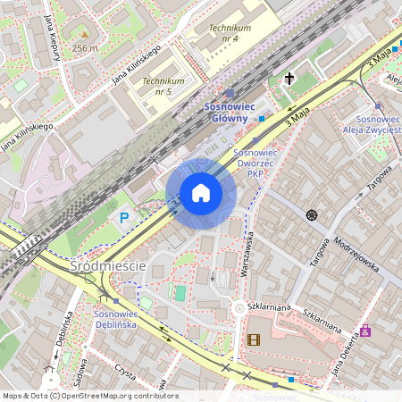 ul. 3 Maja, Centrum / Śródmieście, Sosnowiec, śląskie