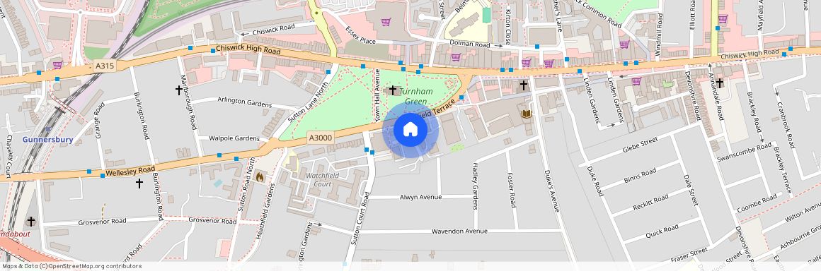 Castle Row, Horticultural Place, London, W4