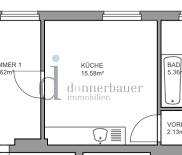 Charmante 2 Zimmer Erdgeschoßwohnung in Kapfenberg ! - Foto 4