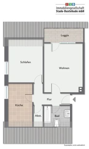 Schöne 2-Zimmer-Wohnung in ruhiger Wohnlage mit Stellplatz - Photo 4