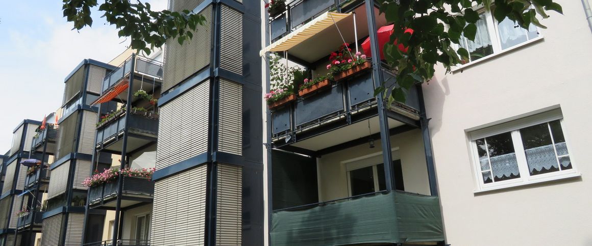 Schön geschnittene 2-Zimmerwohnung im Erdgeschoss mit Balkon - Foto 1