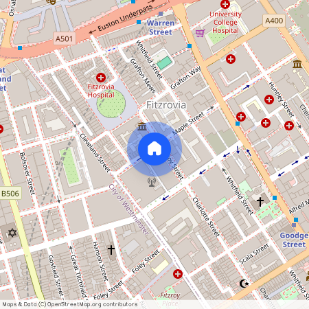 Fitzroy Street, Fitzrovia, W1