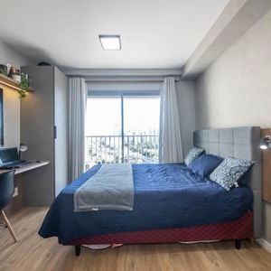 Studio para alugar com 24m², 1 quarto e sem vaga - Foto 3