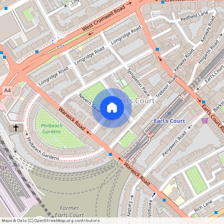 Nevern Square, Earls Court