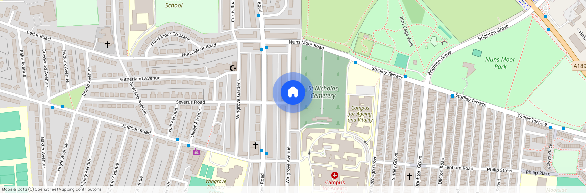 Wingrove Avenue, Fenham, Newcastle Upon Tyne